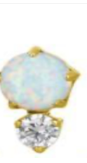 Piercing BASIC Ponto de Luz RIG GARRA Duplo