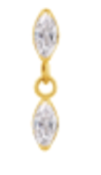 Piercing BASIC Pontos de Luz c/ Pendentes