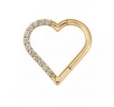 Argola Daith e Septo - Coração Santorini