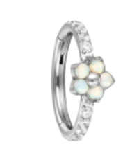 Argola Florence Flor opala
