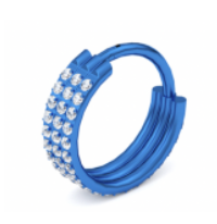 Piercing Titanium Argola Lisboa Tripla