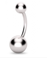 Piercing Umbigo Basic - Liso