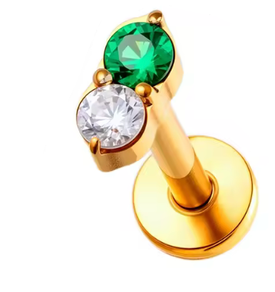 Piercing BASIC Ponto de Luz RIG GARRA Duplo