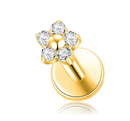 Piercing Flor Baby 3mm