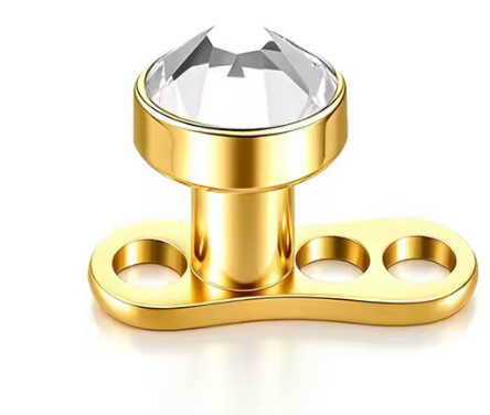 Piercing Dermal Tamanhos