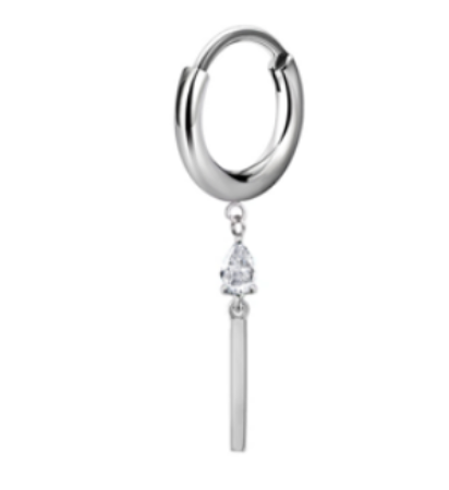 Argola Fechada com Pendentes