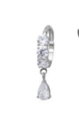 Piercing Titanium Argola Turim Pendente | Linha Premium