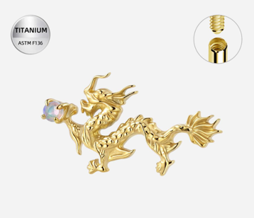 Piercing Dragão Chinês