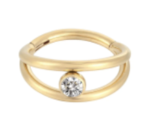 Piercing Titanium Argola Braga Luz