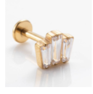 Piercing BASIC Cascata Obliquo vários