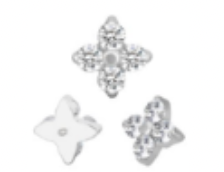 Piercing BASIC Trevo Sorte