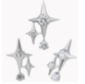 Piercing BASIC Estrela do Norte Dupla 2201