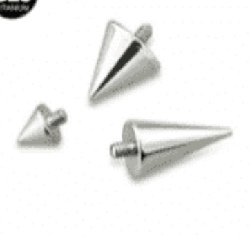 Piercing Titanium Labret Spikes | Linha Essencial