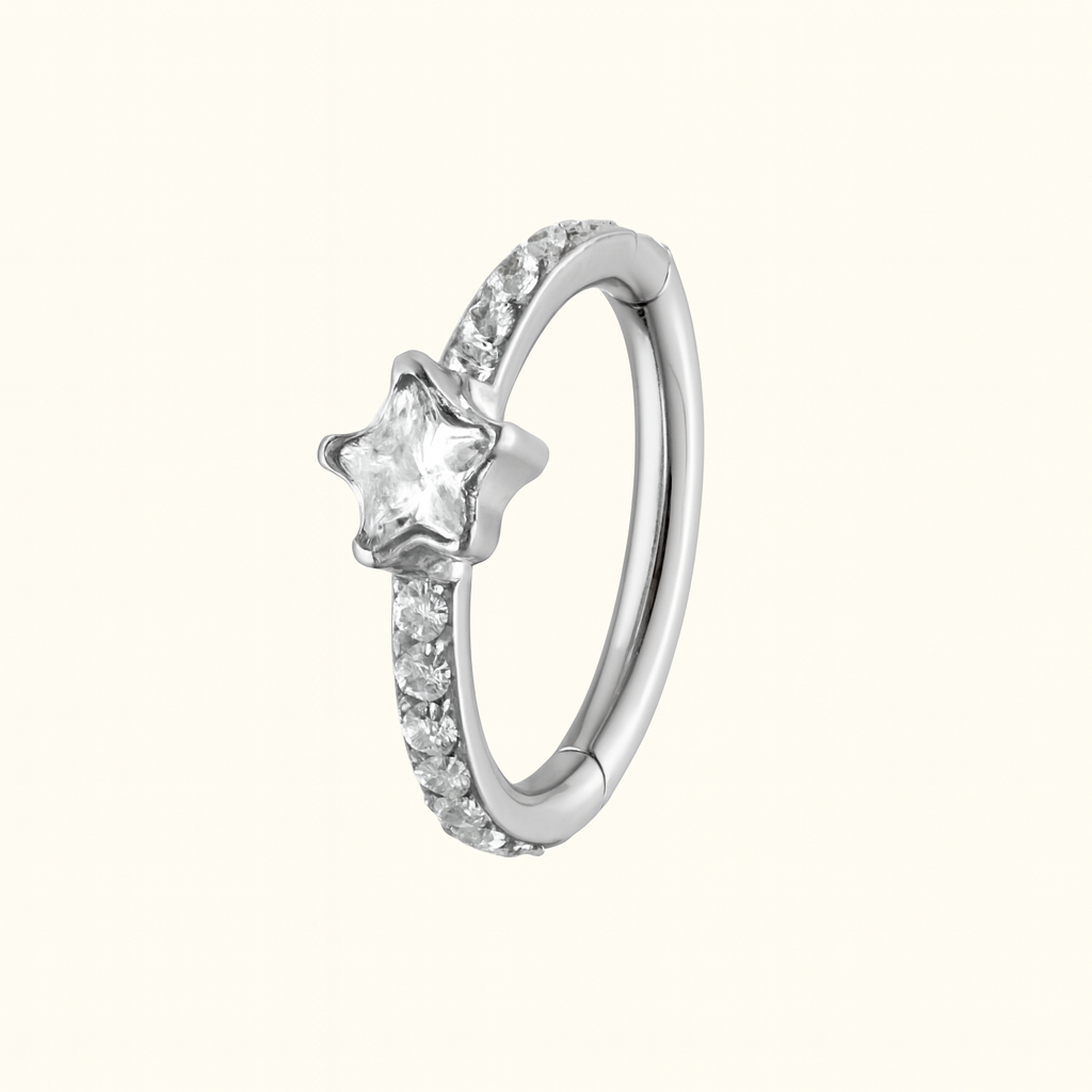 Piercing Titanium Argola Nairobi Estrela