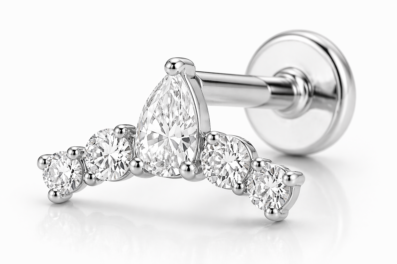 Piercing Titanium Five Gota