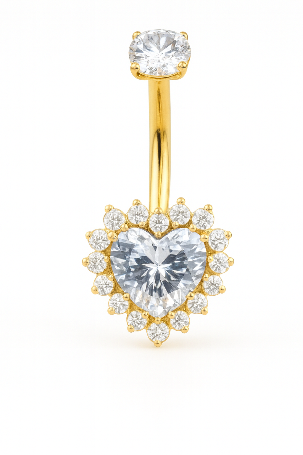 Piercing Umbigo - Coração Espirit