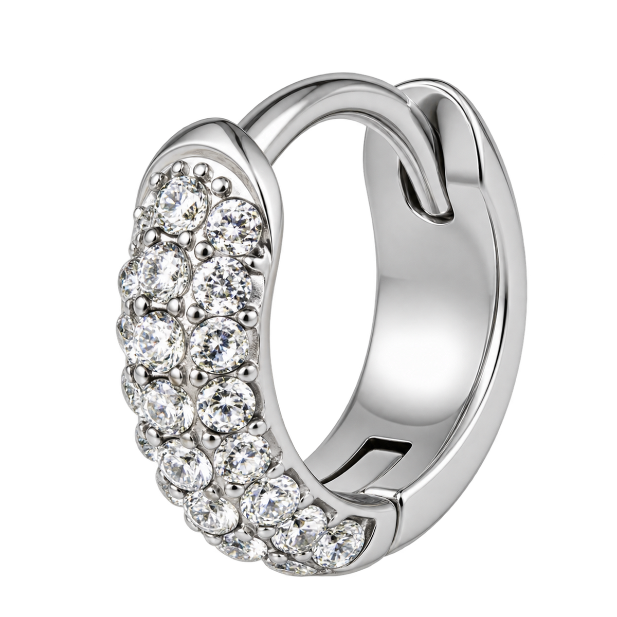 Piercing Titanium Argola Brinco Lisboa dupla | Linha Premium