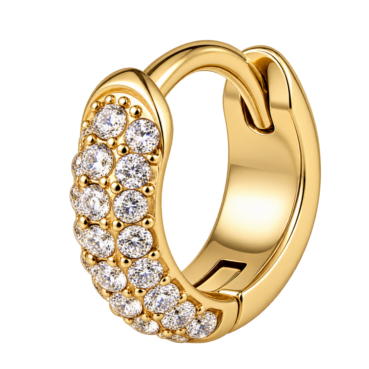 Piercing Titanium Argola Brinco Lisboa dupla | Linha Premium