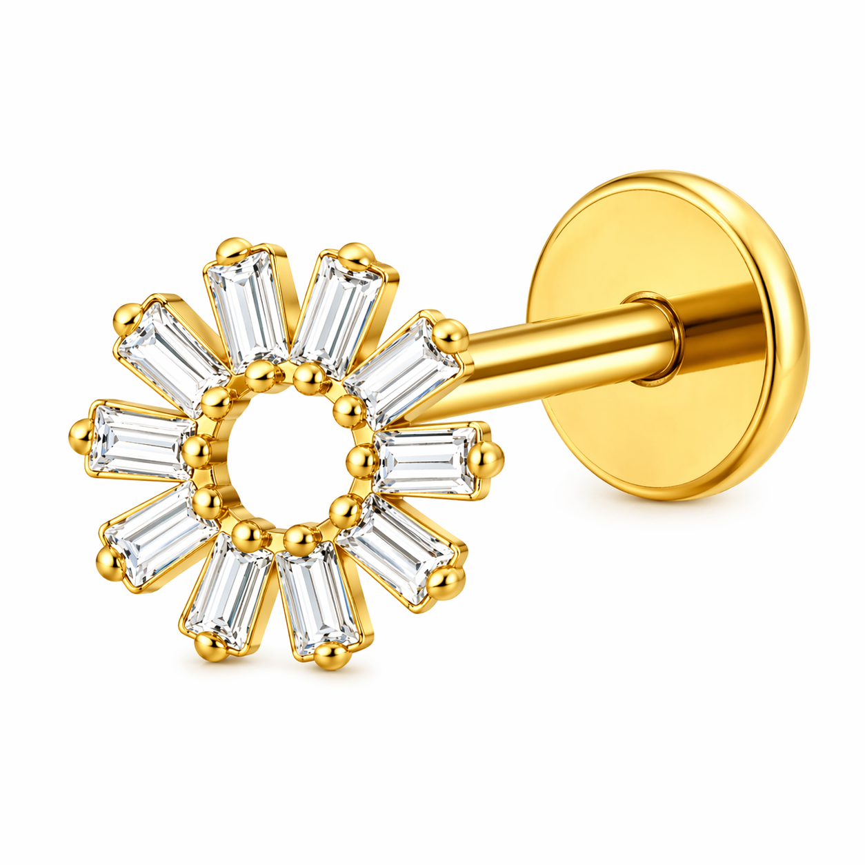 Piercing Titanium Sunshine