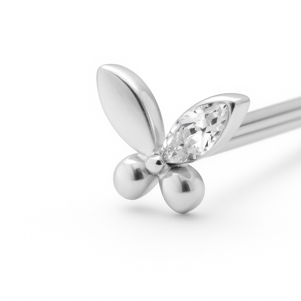 Piercing MEIA Borboleta Mescla