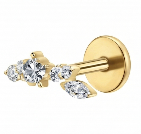 Piercing Titanium Cascata Delicada