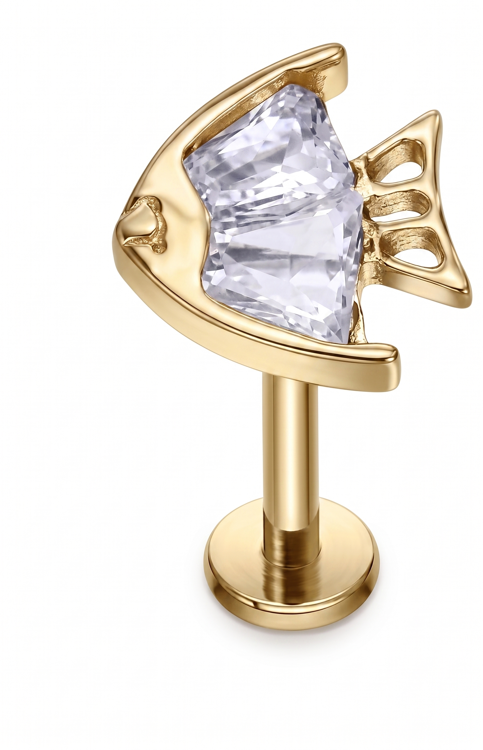 Piercing Titanium Peixe