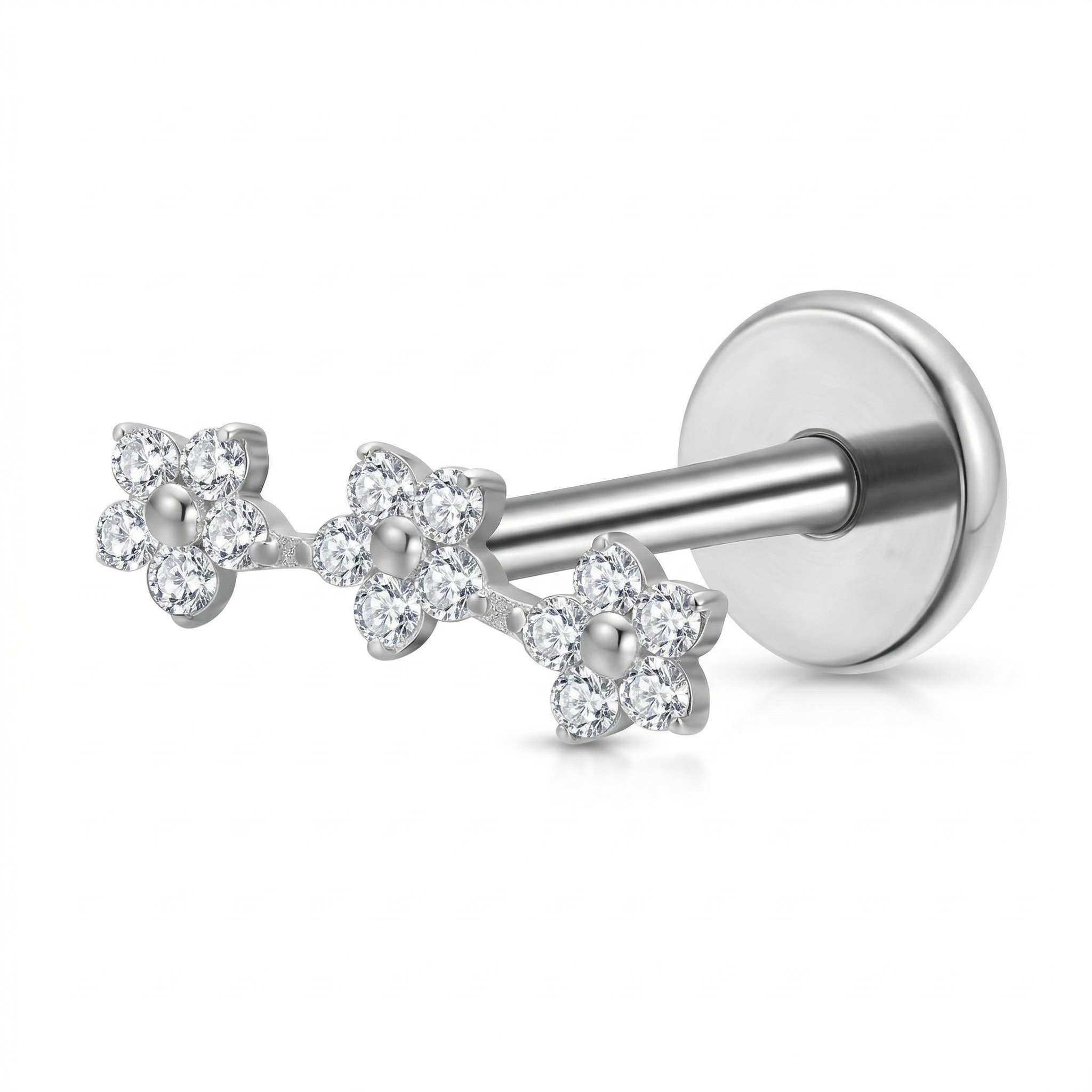 Piercing Cascata Trio Mini Flor