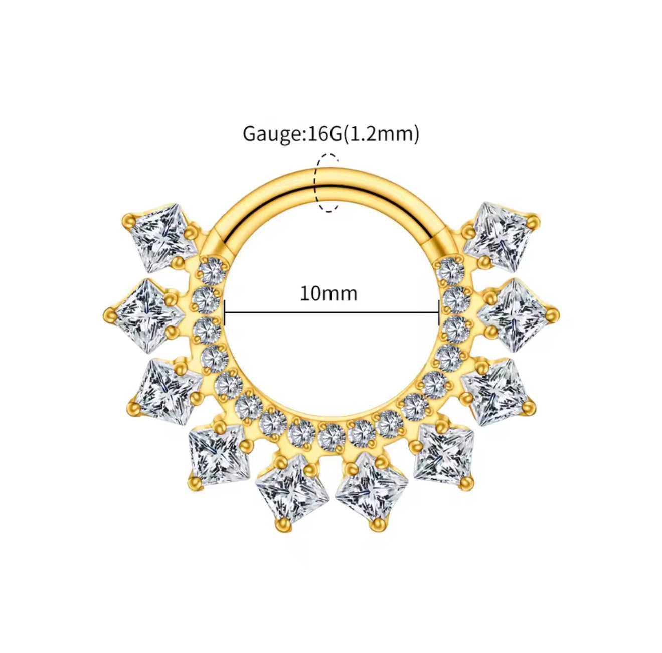 Argola Daith e Septo - Cancun