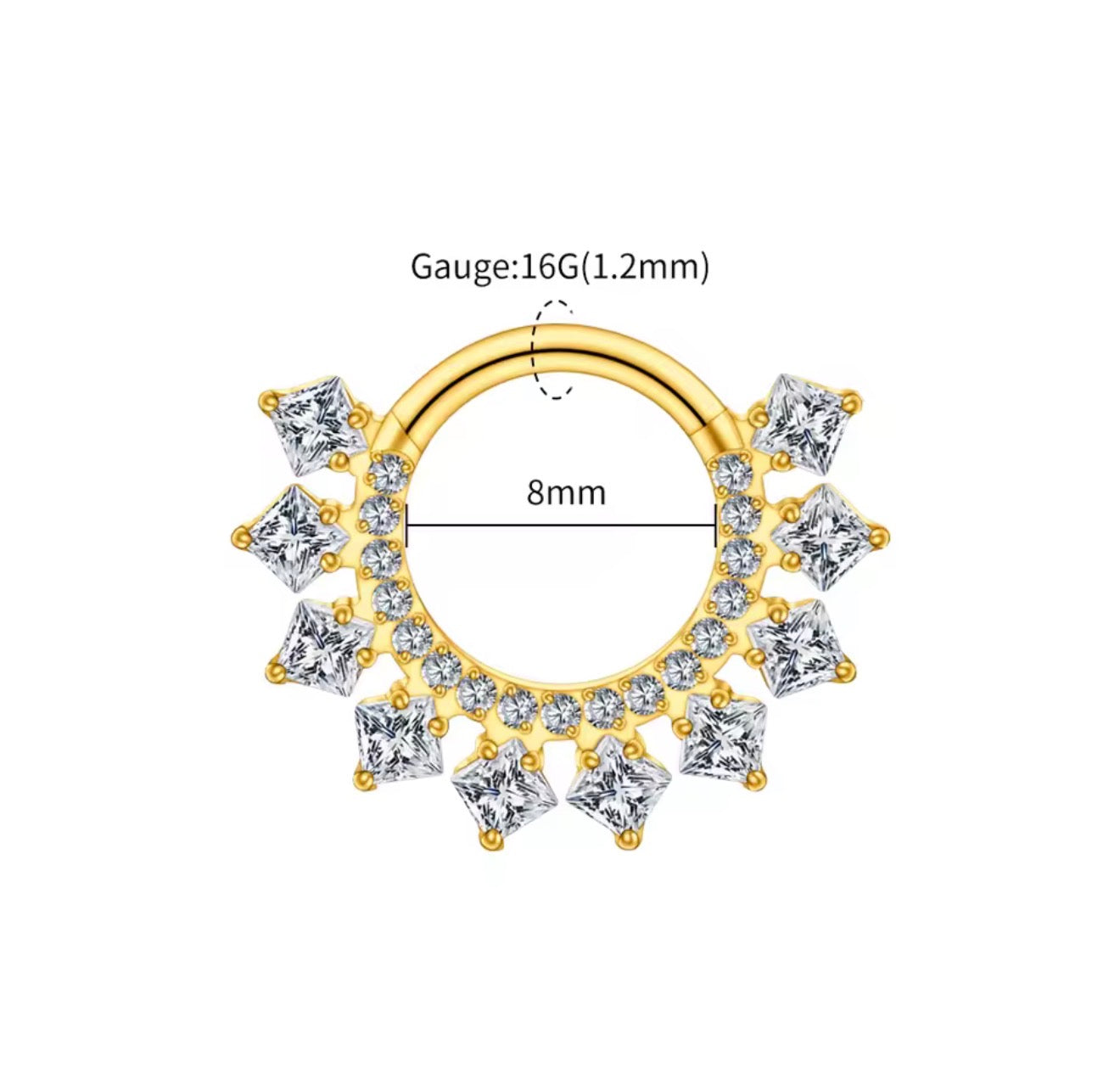 Argola Daith e Septo - Cancun