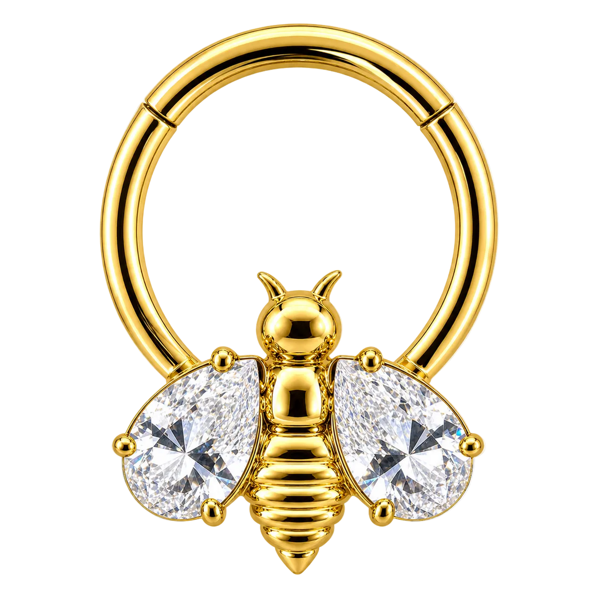 Piercing Argola BASIC Daith e Septo - Abelha