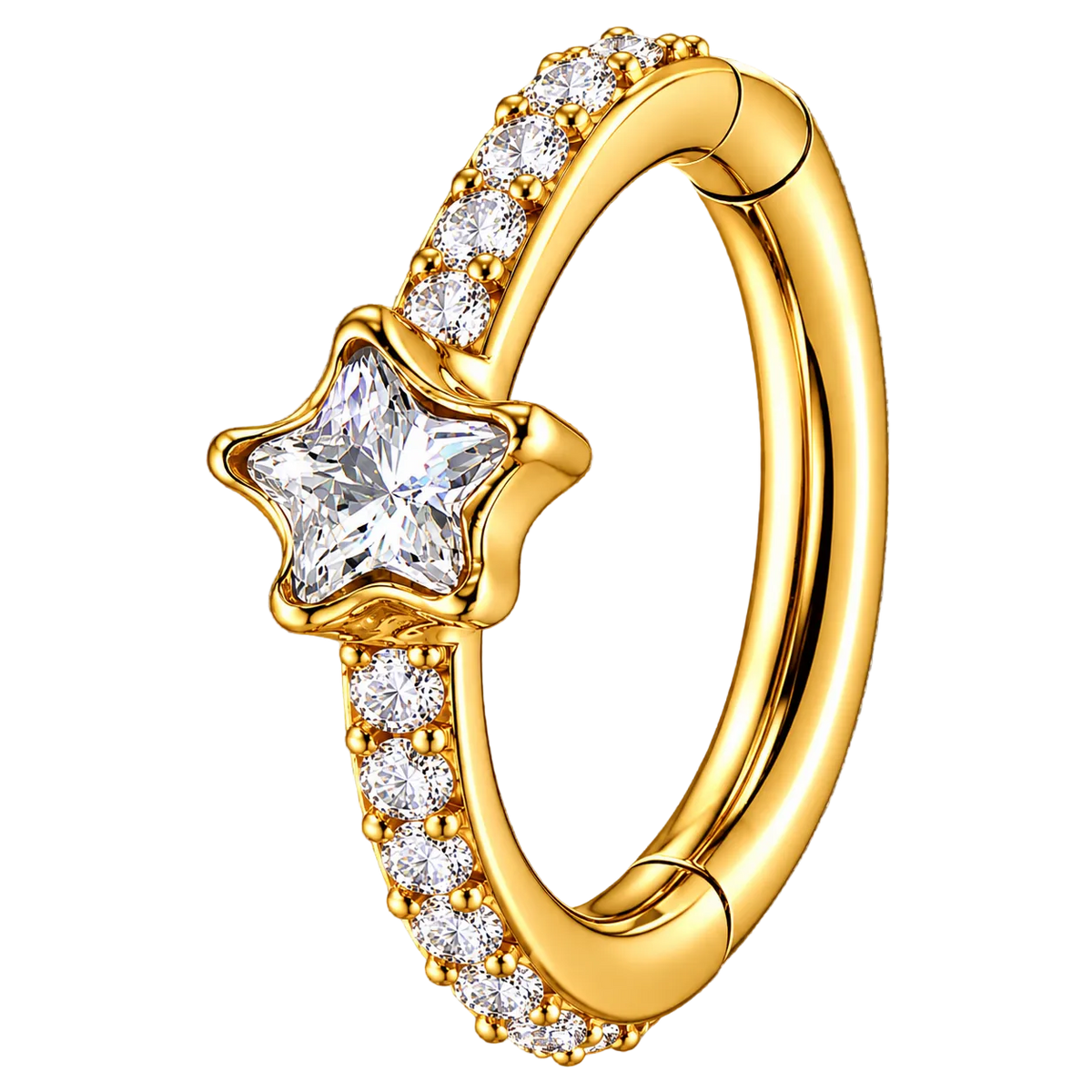 Piercing Titanium Argola Nairobi Estrela