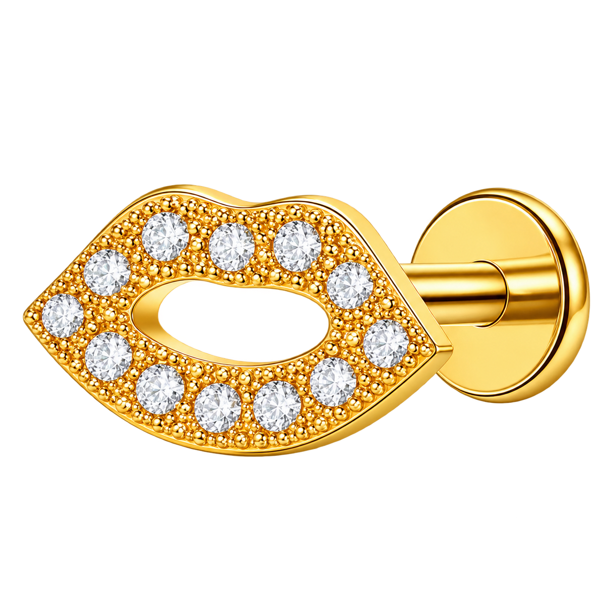Piercing Titanium Labret Boca | Linha Essencial