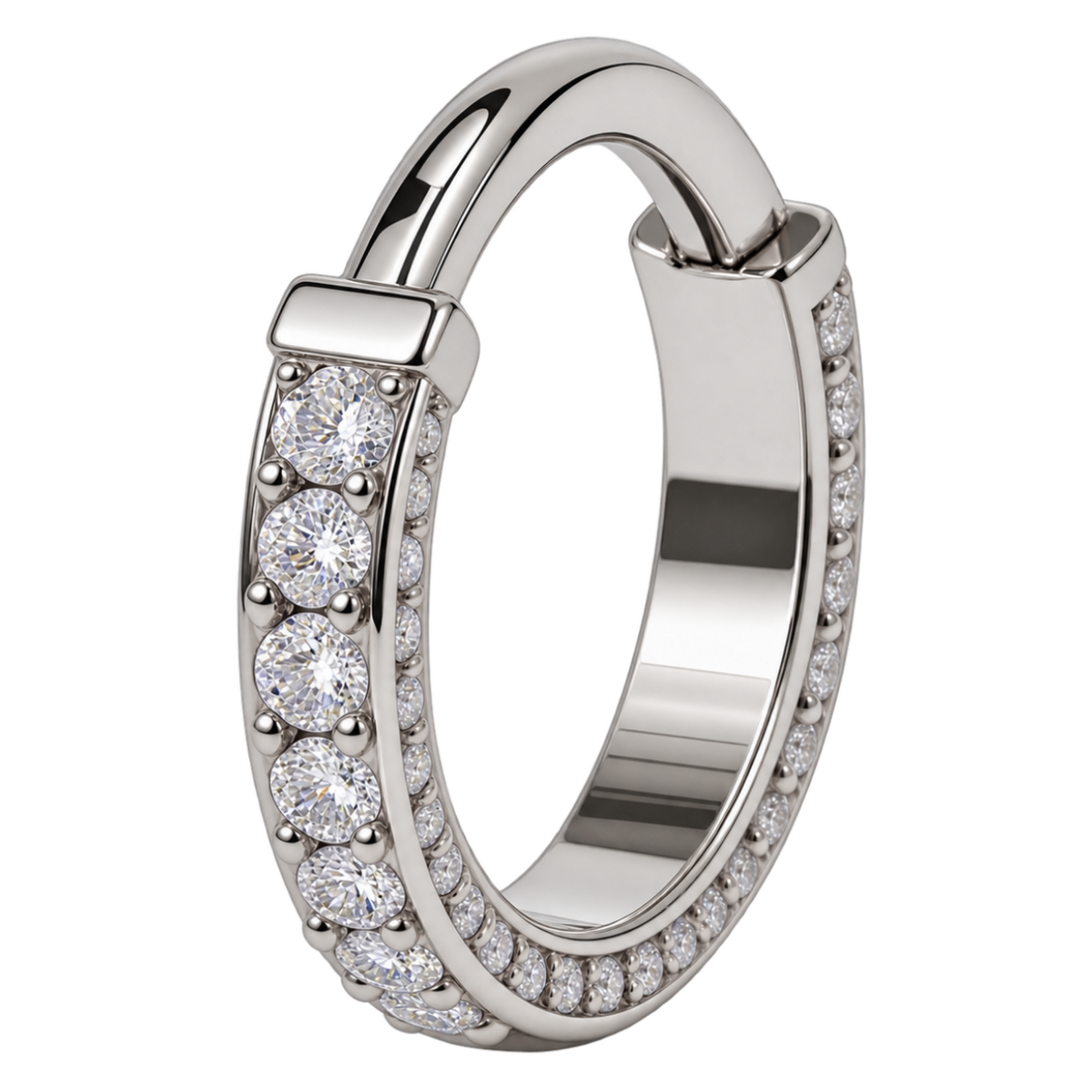 Piercing Titanium Argola Cascais | Linha Premium