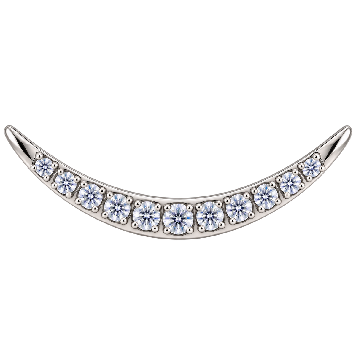 Piercing Titanium Labret Curve Eleven | Linha Premium