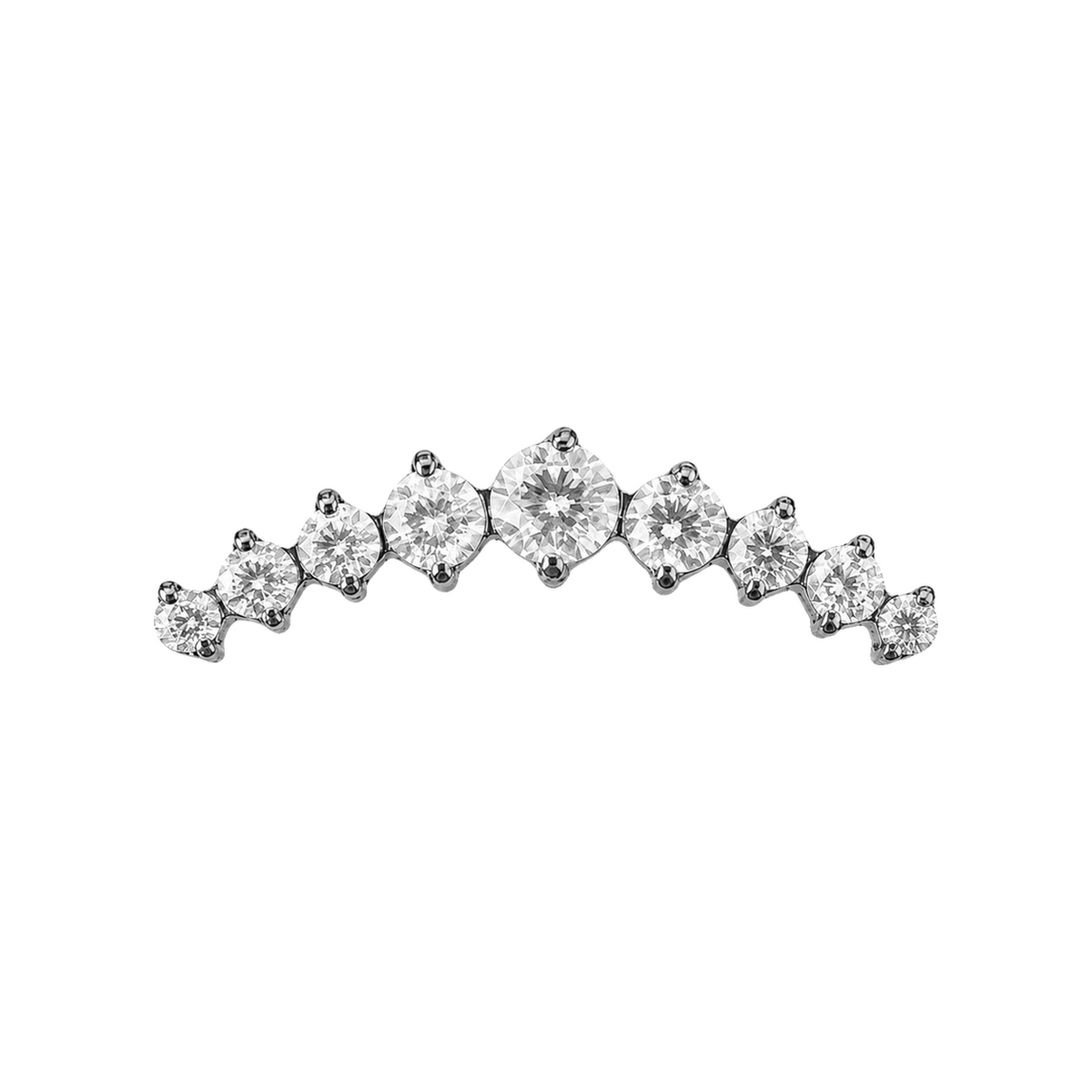 Piercing Titanium Labret Cascatas Nine | Linha Premium