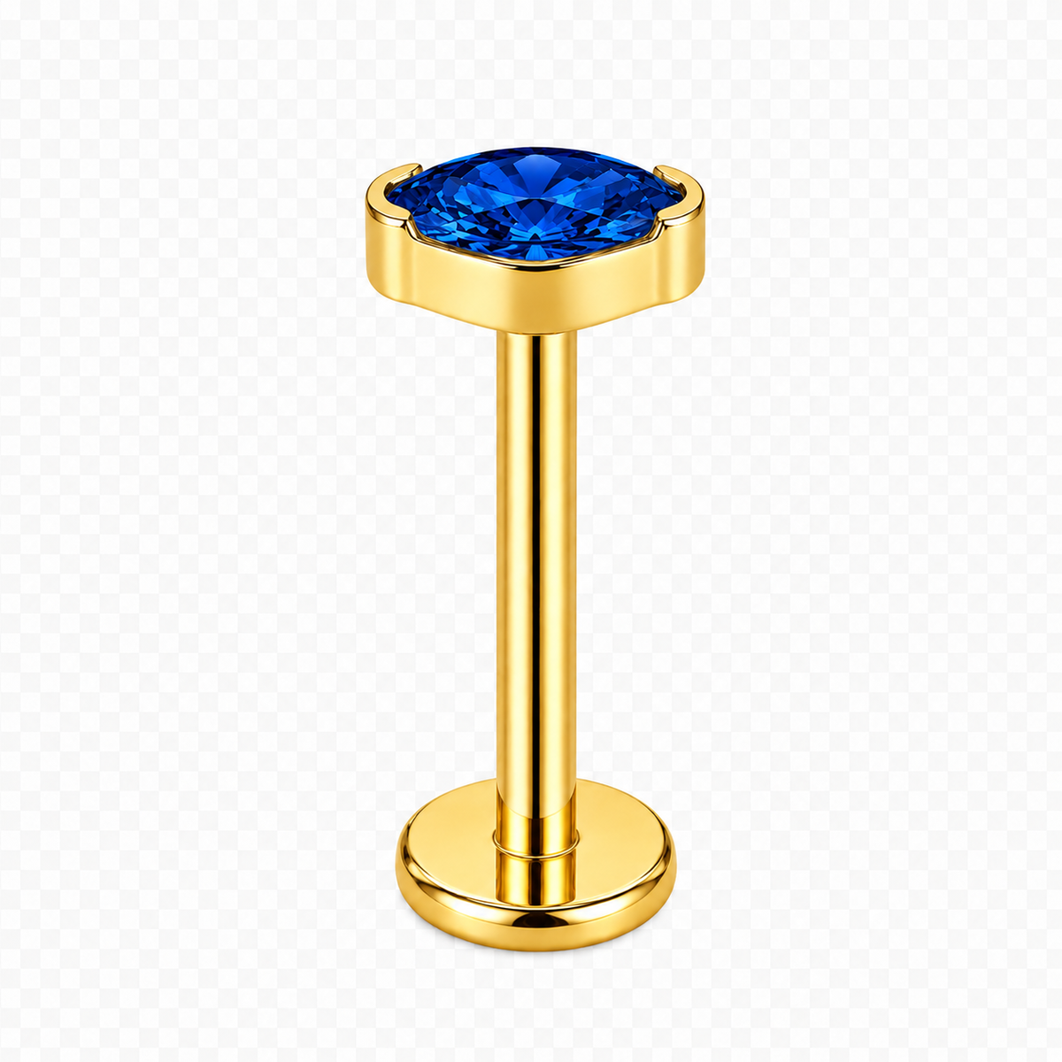 Piercing Titanium Labret Pingo | Linha Essencial