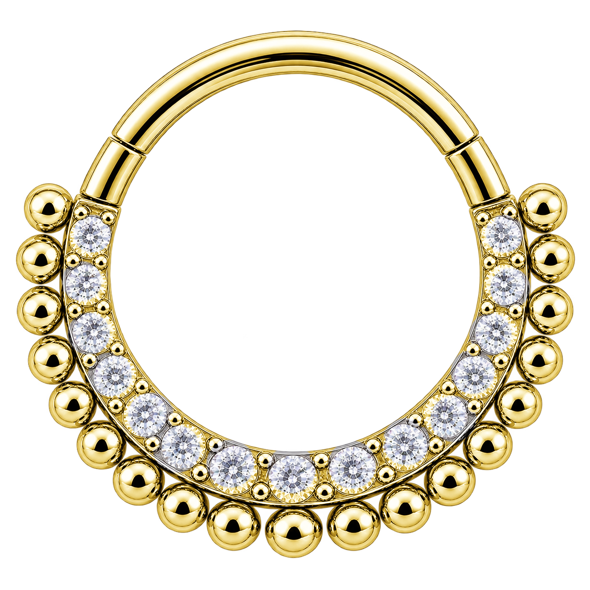 Argola BASIC Daith e Septo - Porto Dupla Esferas