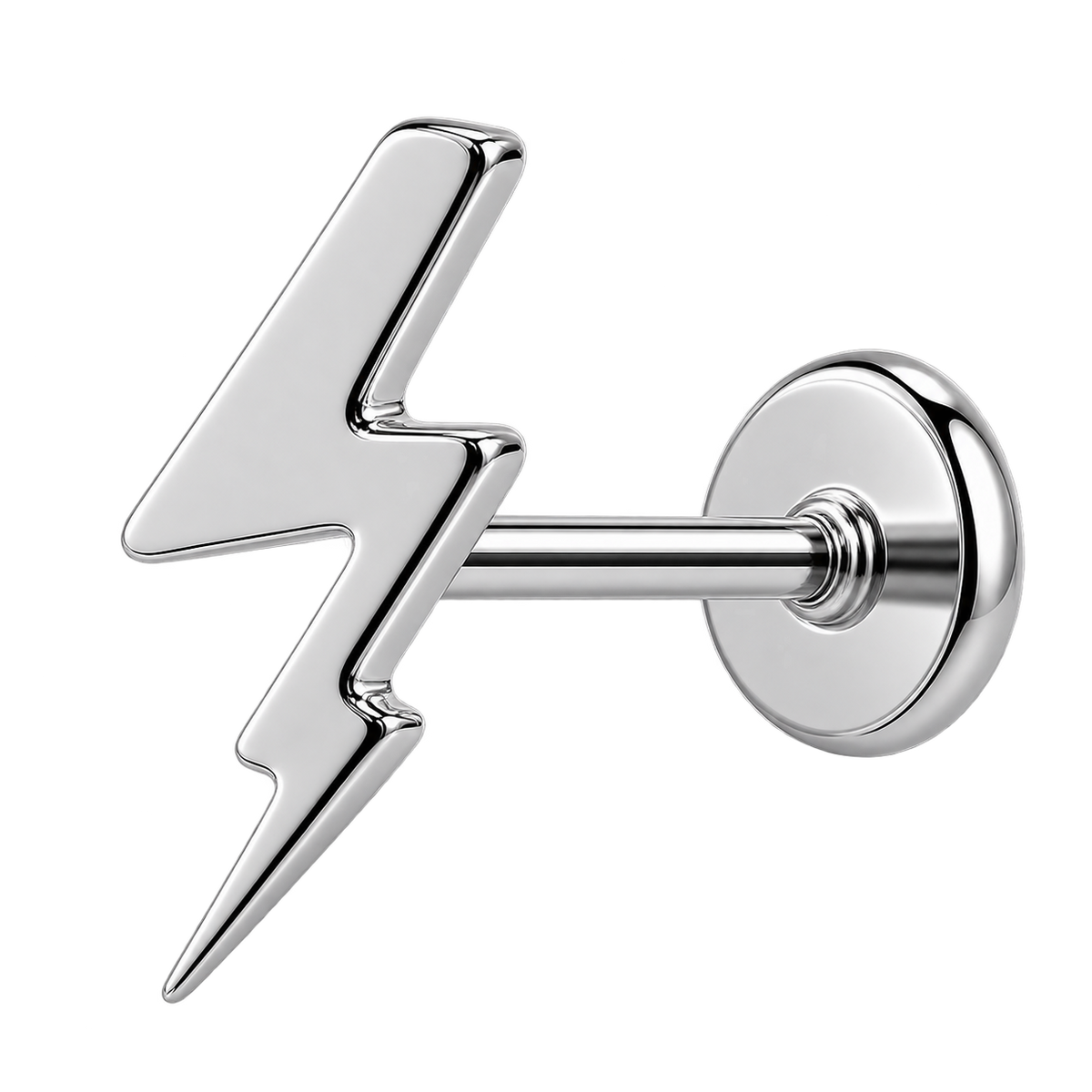 Piercing Titanium Labret Raio Novo | Linha Essencial