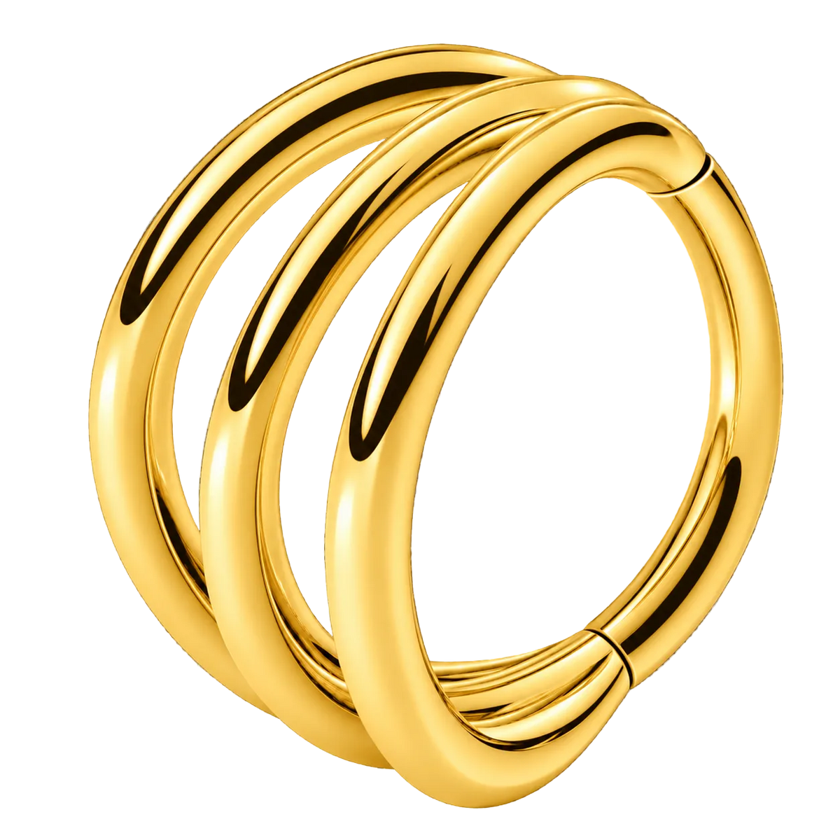 Piercing Titanium Argola Tavira Tripla | Linha Premium