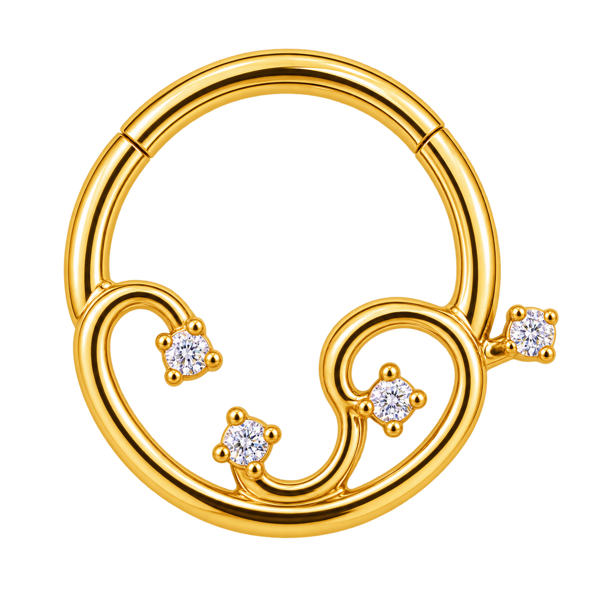 Piercing Titanium Argola Tiatira (Daith e Septo) | Linha Premium