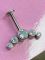 Piercing BASIC Californiano Cascata 5 zirconias
