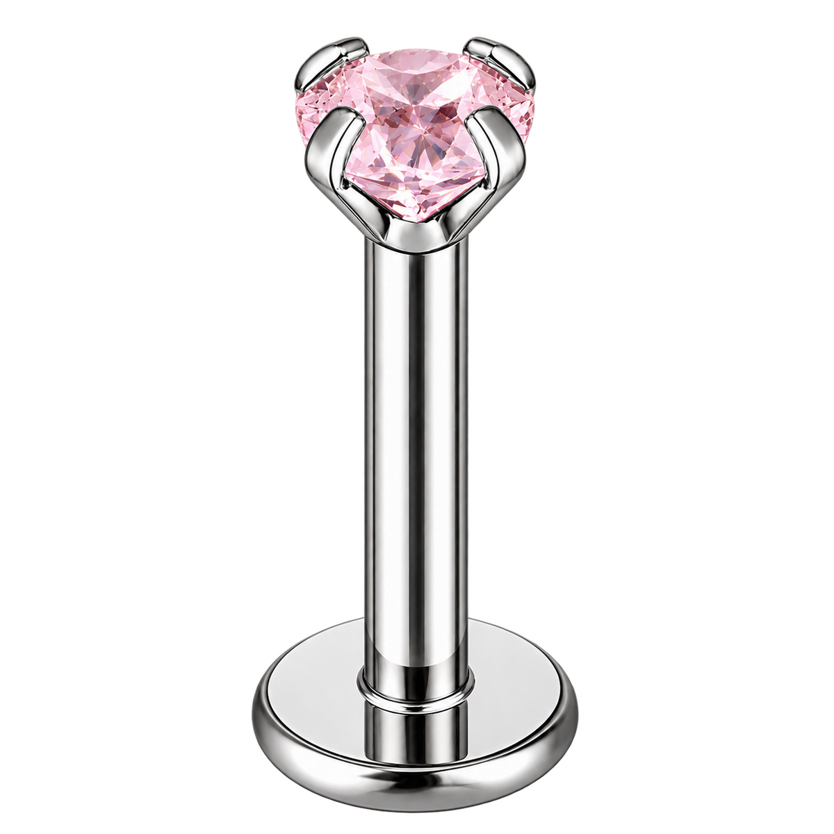 Piercing Titanium Labret Ponto de Luz Garra | Linha Essencial
