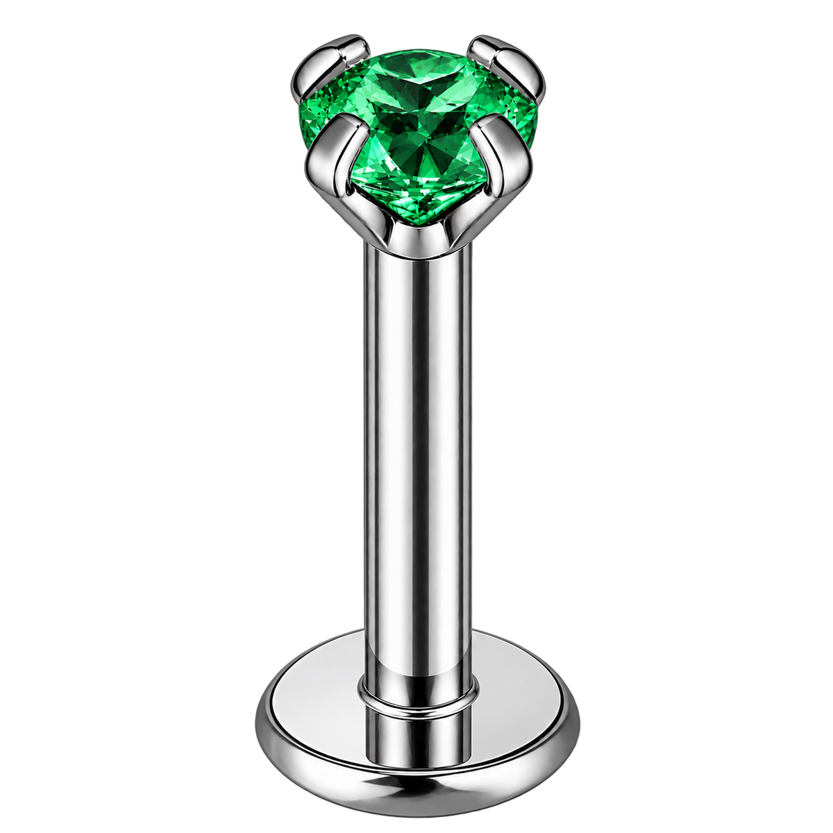 Piercing Titanium Labret Ponto de Luz Garra | Linha Essencial