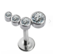 Piercing BASIC - Cluster 4 Curvado