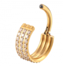 Piercing Titanium  Argola Lisboa Tripla