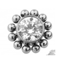 Piercing BASIC Esferas Com Zircônias