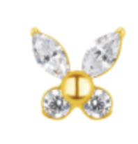 Piercing Borboleta (borboletinha) mini