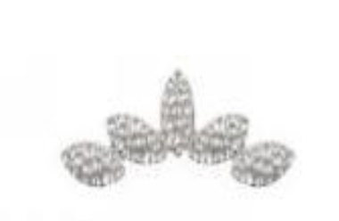 Piercing BASIC Cascata Folhas Amassada