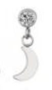 Piercing  BASIC Pontos de Luz c/ Pendentes