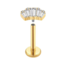 Piercing BASIC Cascata Obliquo vários